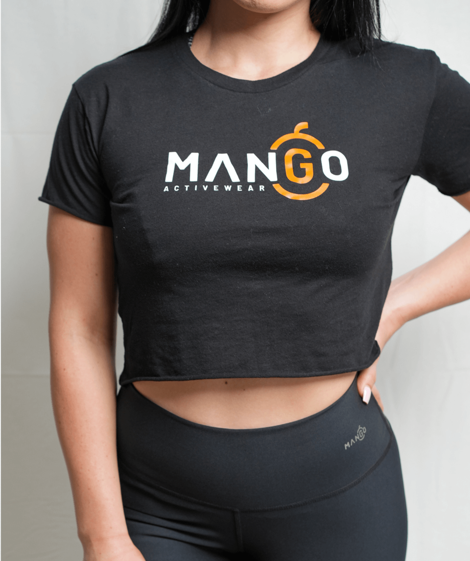 Latterlig Foragt jeans Mango Logo Top – Mango Activewear