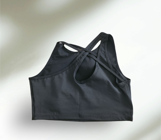 Mango Black Tank Top