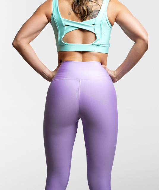 Mango Purple Leggings