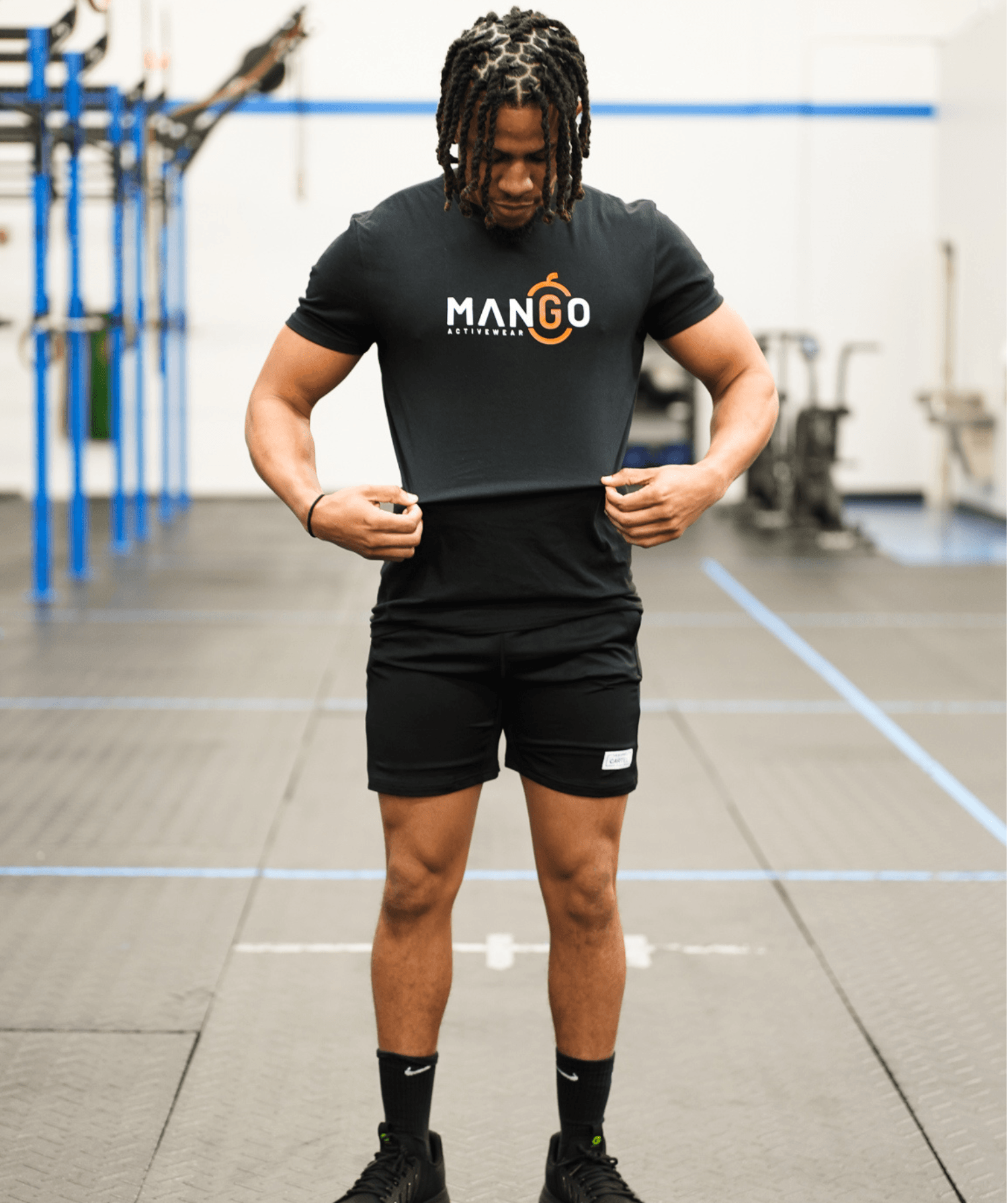 pianist computer Modsige Mango Logo Black T-Shirt – Mango Activewear
