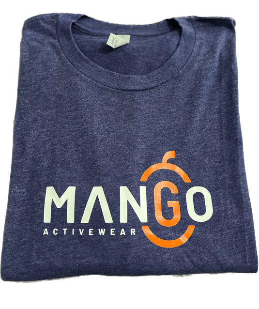 Mango Logo Blue T-Shirt - Mango Activewear